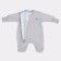 Combiason children's demi-season MOWBABY RUBY, age 6-9 months, color Arctic gray