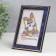 Photo frame plastic 10x15 cm 284 turquoise