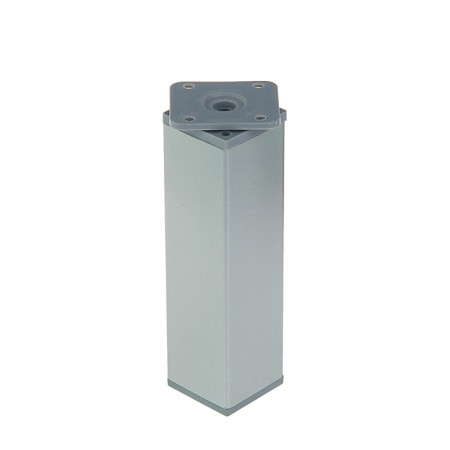 Support is adjustable, square, h 150 mm, matte chromium color-1