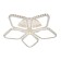 Lamp G61313/5WT, LED 5x35W 3000-6000K, 8754LM, white color