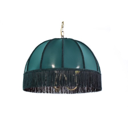 Lamp "Basel" 3x60W E14 Green 51x51x50cm-1
