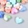 Beads for creativity plastic "Heart of marble" color 20 g 1.6x1.5x0.7 cm