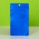 SIP-LOK package with a window, with Euroslot, blue, 7.5 x 13 cm