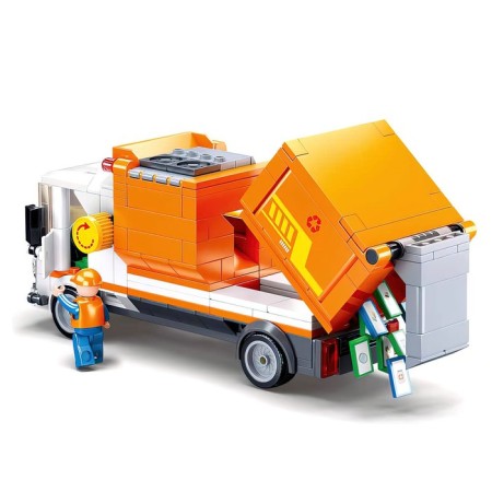 Designer city "garbage truck with side loading", 326 parts-2