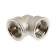 Aqualink corner, 1/2 ", internal thread, nickel -plated brass