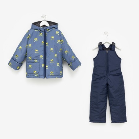 Set for a boy, blue color, height 98-104 cm-11