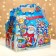 New Year. Gift box New Year's casket is a simple "rink" with animation 20 x 12 x 17 cm.