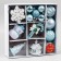 Set of jewelry plastic 20 pcs "Festive" blue white