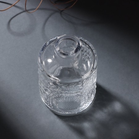 Diffusor for essential oils "Sunflower" 100 ml transparent 6x6x8.5 cm-2