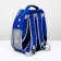 A backpack for carrying animals "cat", transparent, 34 x 25 x 40 cm, blue