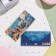 Money envelope "On Birthday!" Blue background, city, 17x8 cm