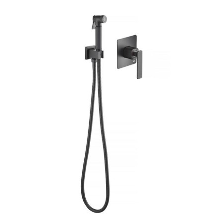 Timo Torne 4389/03sm bideter, built -in, with hygienic shower, black
