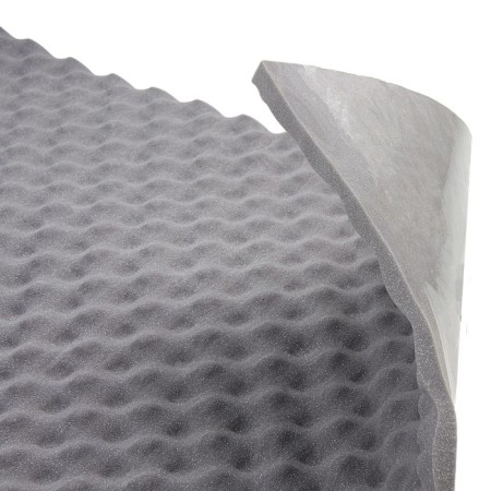 Noise insulation Airline Vilon Val wave 15, 75x100 cm, 15 mm, wavy forms with impregnation-1