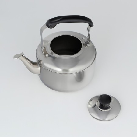 Kettle with stainless steel whistle, 3 l, chrome color-5