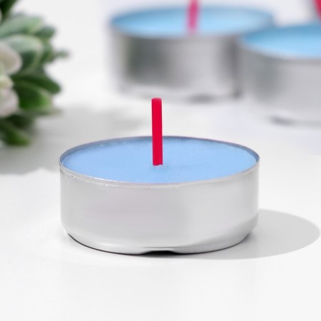 A set of tea candles flavored in the Blue Ice sleeve, 6 pieces-2