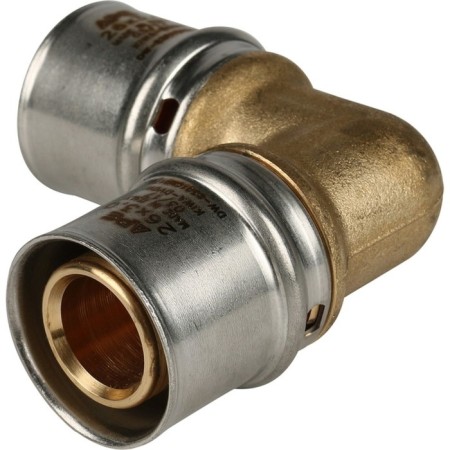 STOUT SFP-0009-002626, d = 26 mm x 90 °, brass-1