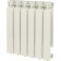 Aluminum radiator Stout Bravo, 500 x 80 mm, 6 sections, side connection