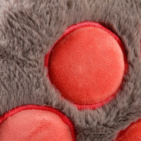 Soft toy "FAC", Gray color-2