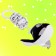 Soft “whale” suspension, on a crib and stroller