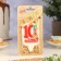 Candle for cake the number "Pies" Red "10", 6.5 cm