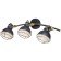 Wall lamp 3x40W E14, size 62x20x26 cm