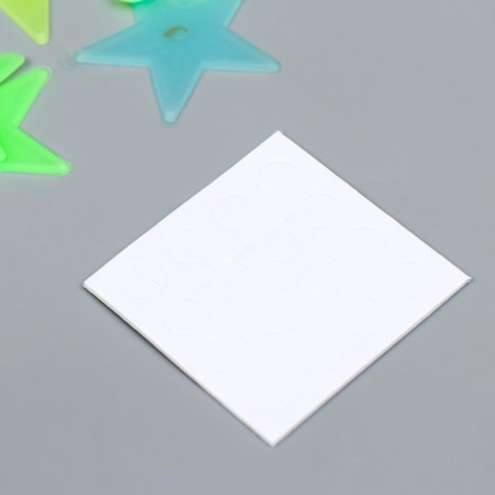 Stick phosphorus plastic "Stars in the sky" set of 12 pcs 17x12 cm-3