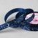 Satin ribbon "Cosmos", 15 mm × 23 ± 1 m, blue color No. 038