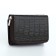 Women's wallet with zipper, Textura, brown color