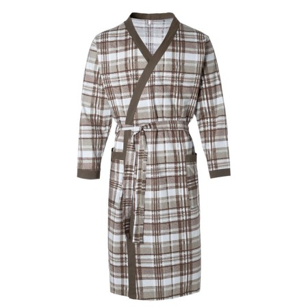 Male robe, brown color, size 54-6