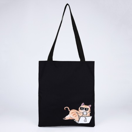 Bag Schoper "Come on" 35x0.5x40, Department without lightning, without lining, black-4