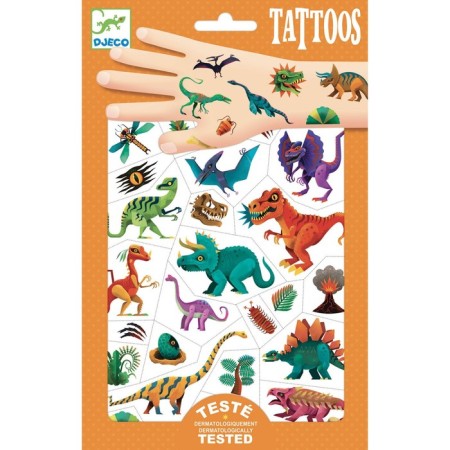 Djeco Tattoos "Dinosaurs"