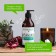 Synergetic liquid soap "sandalwood and juniper berries", for hands and body, 380 ml