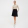 Women's skirt Minaku: Casual Collection Black color, size 42