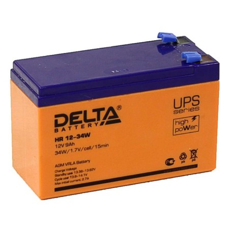 Delta 9 Ach 12 volt HR 12-34W battery