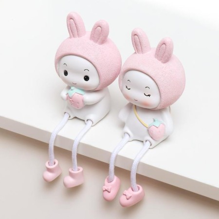 Souvenir Polystone "Baby Vaik with long legs" set 2 pcs 22x7.5x6 cm-1