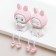 Souvenir Polystone "Baby Vaik with long legs" set 2 pcs 22x7.5x6 cm