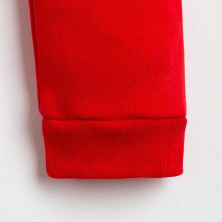 Combineson crumb I "Happy Winter 2", height 62-68 cm, red-6