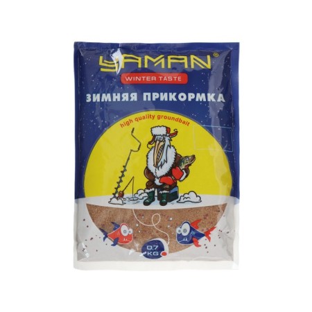 Bait Yaman Winter Taste is winter, tutti-freight, orange color, 700 g
