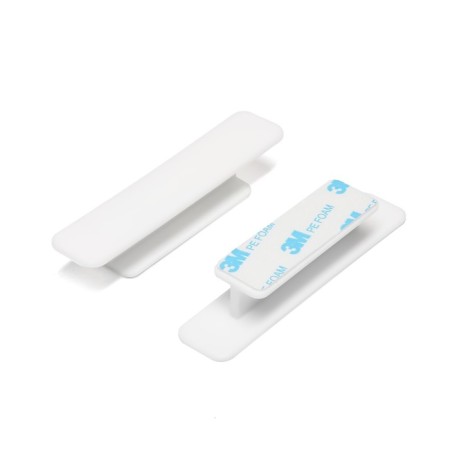 Furniture handle self -adhesive cappio, l = 108 mm, plastic, white color-5