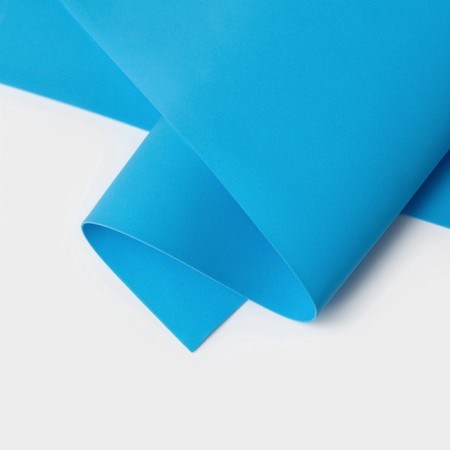 Foamiran Iranian, 60 × 70 cm, thickness 0.8-1 mm, blue/167-2