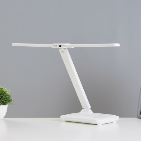 Table lamp touch "sliding" LED 15W AKB USB white 45x30x17 cm Risalux-6