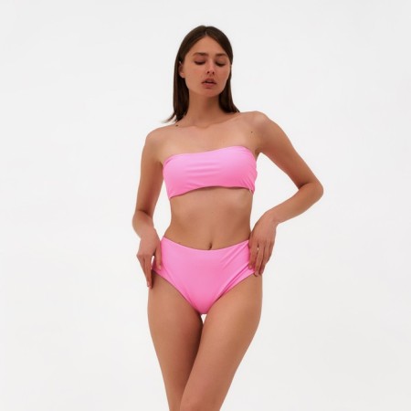 Top bathing female bando minku, color pink size 46