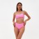 Top bathing female bando minku, color pink size 46