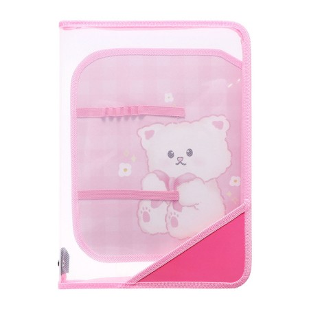 Labor folder A4, 325 x 230 x 25 mm, lightning around, folding bar, plastic, PTR-1, calligrata "Korea Persians"-2