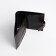 Male purse on the button, 3 in 1, for autocrains, for passport, for bills, black color