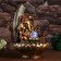 The desktop fountain from the network, the backlight "Ganesha with bowls" red-gold 40x25x25 cm