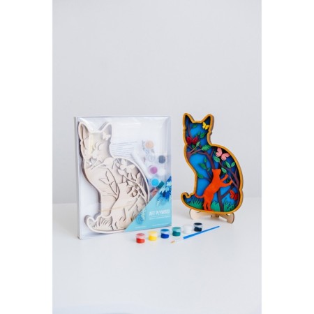 3D coloring "Cat"