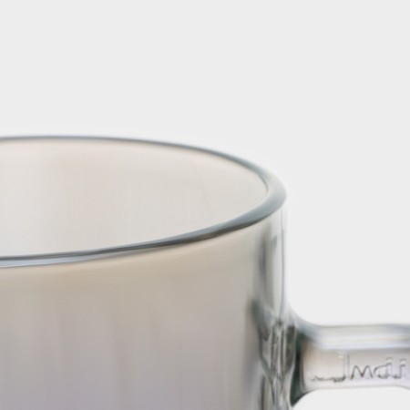 Glass glass for beer "Crystal", 500 ml, pearly color-3