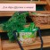 Container for collecting berries, 3 l, "flowering crop", green