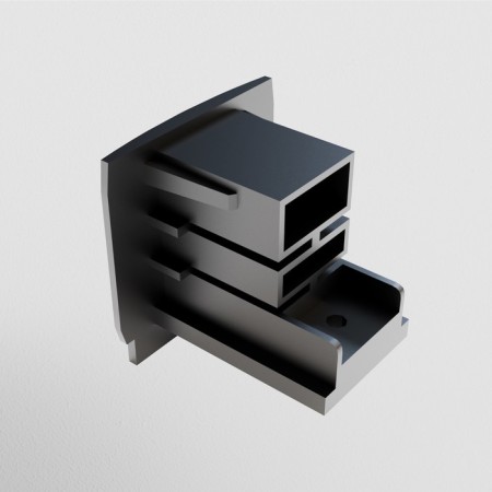 The end of the end for the Technical Trac-31b, 3.1x3.3.3.3 cm, black color is black-1
